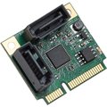 Syba Mini Pci Express 2.0 2-Port Sata6G Card, w/ Raid, Asm1061 Chipset SI-MPE40095